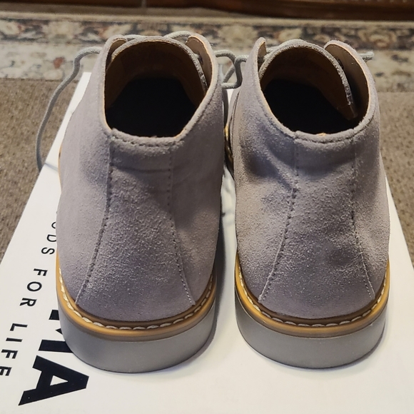 SONOMA BRAND MEN'S GRAY "SUEDE" SHOES SIZE 9.5 - Picture 4 of 6